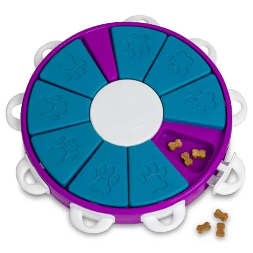 Outward Hound Nina Ottosson Dog Twister interactive puzzle toy with sliding blocks