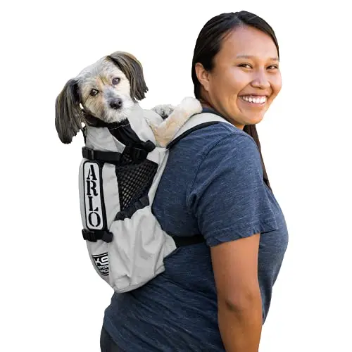 K9 Sport Sack Air 2 dog backpack with large side mesh panels