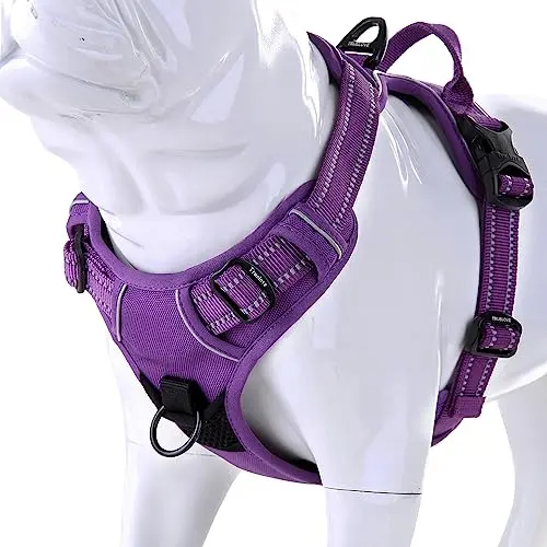 JUXZH Dog Harness with control handle
