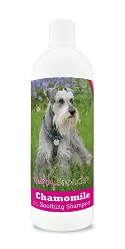 Healthy Breeds Chamomile Soothing dog shampoo for miniature schnauzers