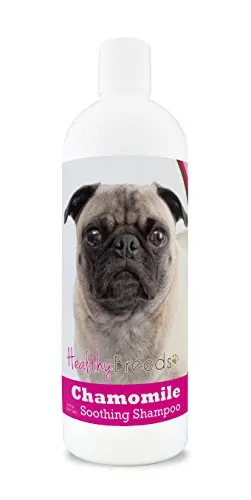 Healthy Breeds Pug Chamomile Soothing Dog Shampoo bottle