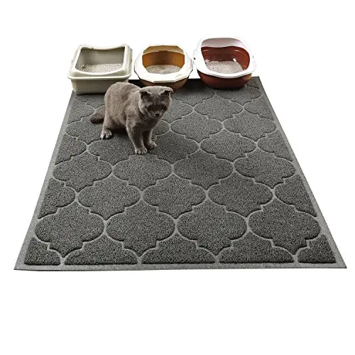 Very large grey LittleTiger litter mat