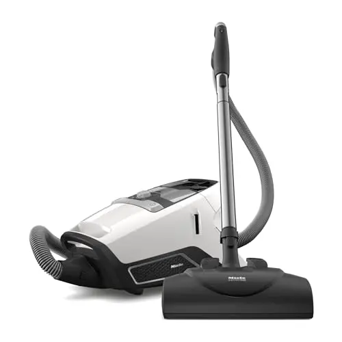 Miele Blizzard CX1 canister vacuum cleaner in lotus white