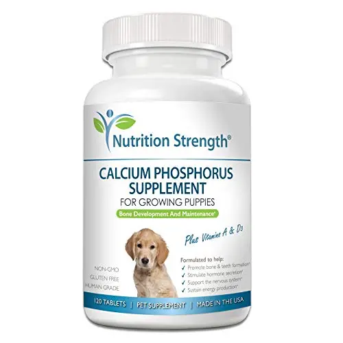 Nutrition Strength Calcium Phosphorus chewable tablets for dogs