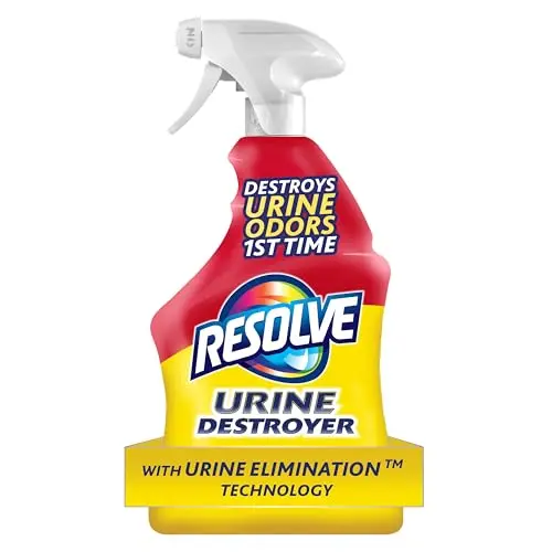 Resolve Urine Destroyer spray for focused pet urine stain and odor removal