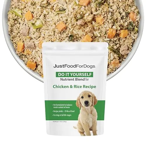 Just Food for Dogs Nutrient Blend supplement packet