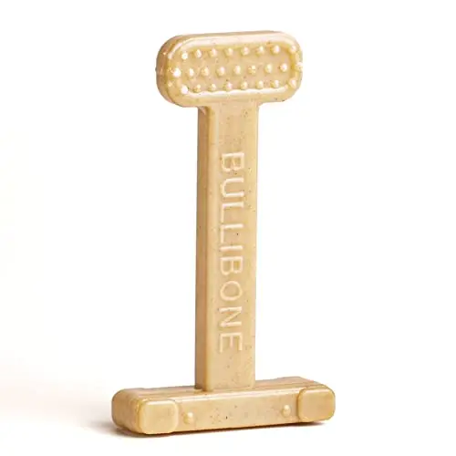 Bullibone nylon dog chew bone with peanut butter flavor