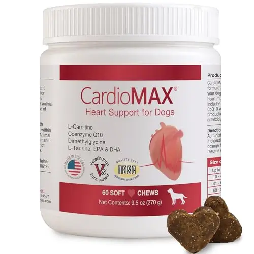 CARDIOMAX Heart Support Supplement soft chews for dogs