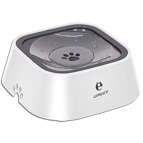 UPSKY no-spill water bowl with floating disk for cats