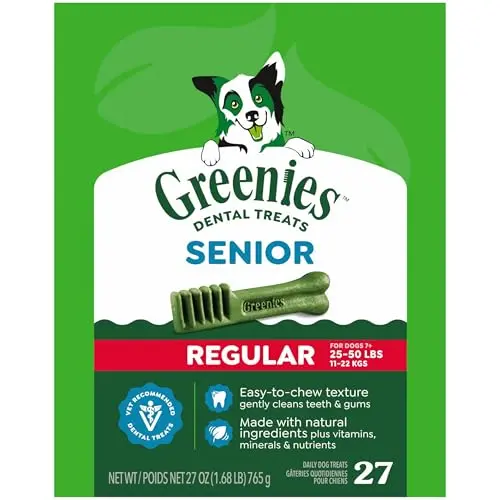 Greenies Dental Treats for Senior Dogs on Amazon