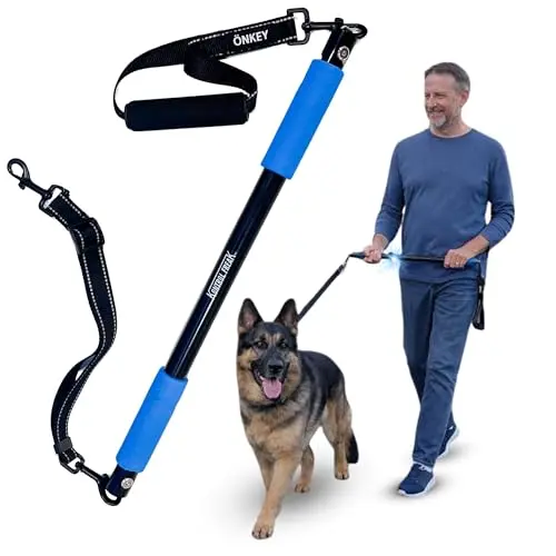 Kontrol Freak modular 3-in-1 dog training leash with detachable stick
