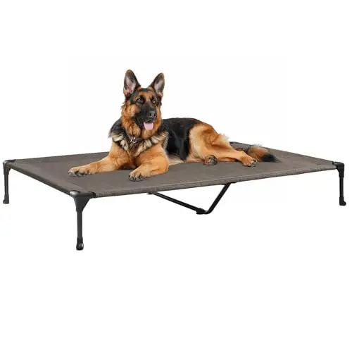 Veehoo outdoor XL elevated dog bed for large sized dogs