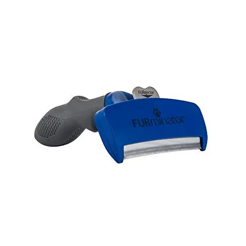 FURminator deshedding brush for large dogs with short hair