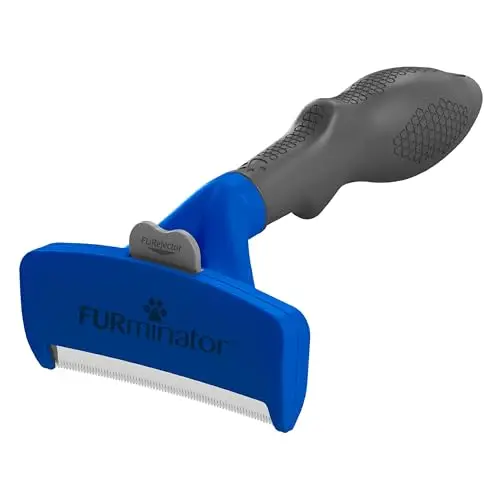 Pecute green self-cleaning slicker brush for small dogs and cats