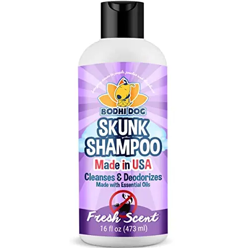 Bodhi Dog Skunk Shampoo odor remover for dogs and cats