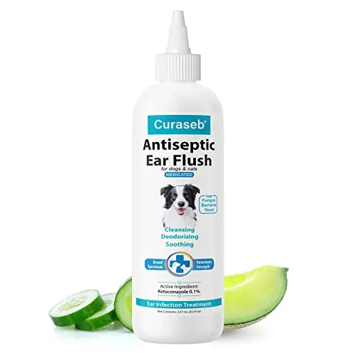 Curaseb Dog Ear Infection Treatment Solution bottle