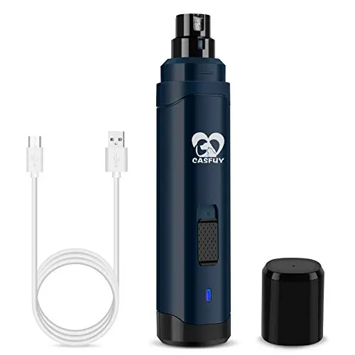 Casfuy Dog Nail Grinder in dark blue with three grinding ports