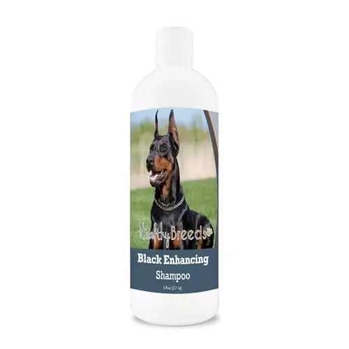 Healthy Breeds Doberman Pinscher Black Enhancing Shampoo bottle