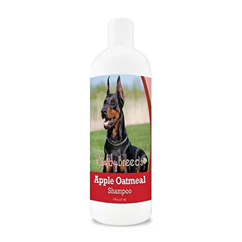 Healthy Breeds Doberman Pinscher Apple Oatmeal Dog Shampoo bottle