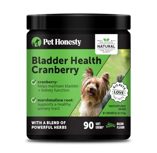 Pet Honesty cranberry bladder health soft chews for dogs