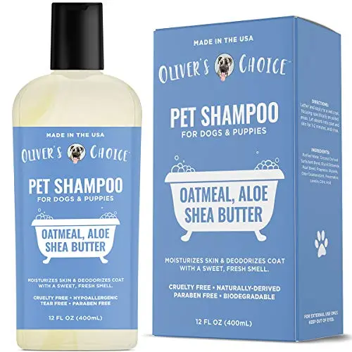 OLIVER'S CHOICE Oatmeal, Aloe & Shea Butter Dog Shampoo