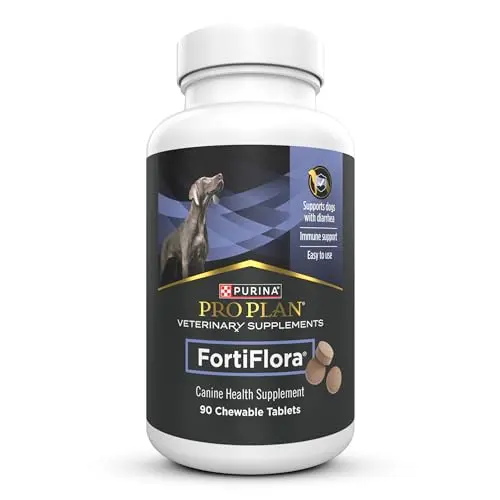 Purina Pro Plan FortiFlora chewable probiotic tablets for dogs