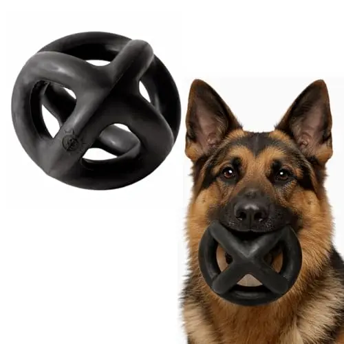 Monster K9 Indestructible Dog Ball for aggressive chewers