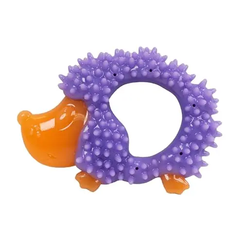 Pupstages Cutie Chewies Hedgehog dental chew toy
