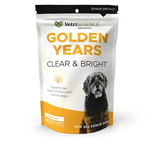 VetriScience Eye & Vision Health Chews for dogs with chicken liver flavor