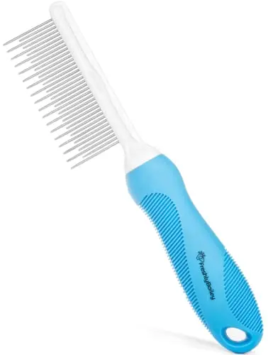Freshly Bailey grooming comb for long and curly hair dogs and cats