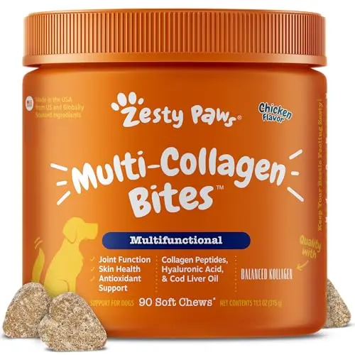 Zesty Paws Multi Collagen Soft Chews for dogs