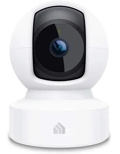 Kasa 1080p indoor pan-tilt wired security camera for baby and pet monitoring