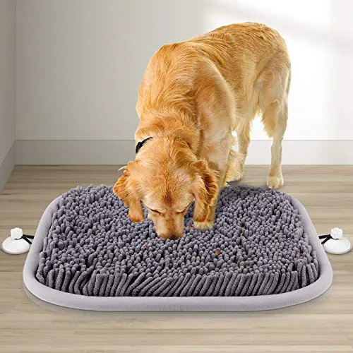 RUNDIK snuffle mat with suction cups and thicker hair