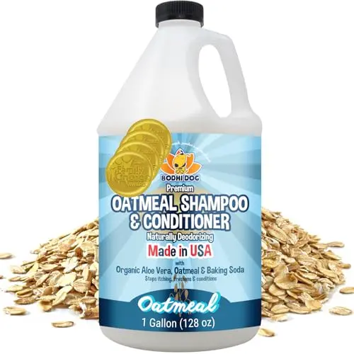 Bodhi Dog Organic Oatmeal Shampoo gallon bottle