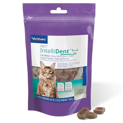 Virbac C.E.T. IntelliDent Cat Bites for dental care