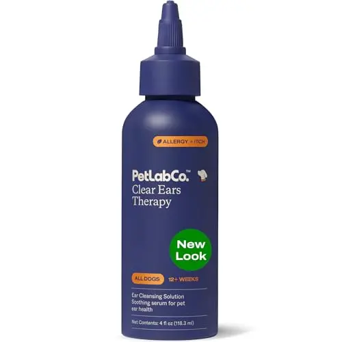 PetLab Co. Clear Ears Therapy dog ear wash bottle