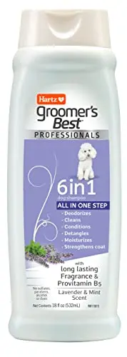 Hartz Groomer's Best Professionals 6-in-1 Dog Shampoo and Conditioner
