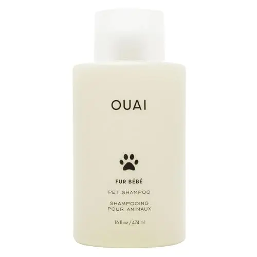 OUAI Fur Bebe pet shampoo for gentle cleansing and hydration