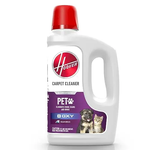 Hoover Oxy Pet Carpet Cleaner Solution with oxygen power for stains
