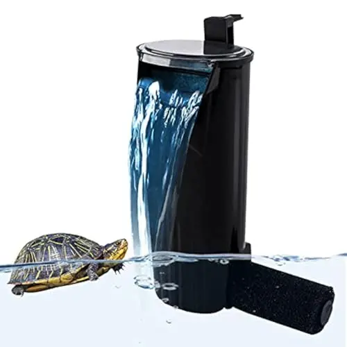 PULACO small internal waterfall filter for turtle and amphibian tanks