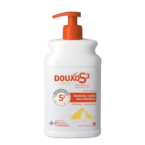Douxo S3 Pyo Chlorhexidine Shampoo for dogs and cats