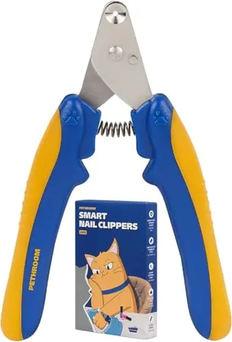 PETHROOM cat nail clipper with a unique circular cut-hole design