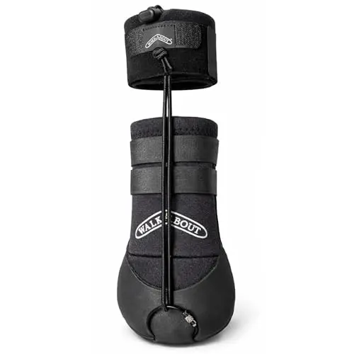 WALKABOUT Toe'sUP dog boot with paracord lift system