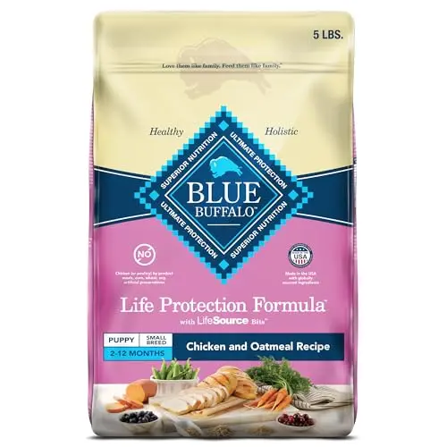 Blue Buffalo Life Protection Formula Small Breed Puppy Dry Dog Food bag