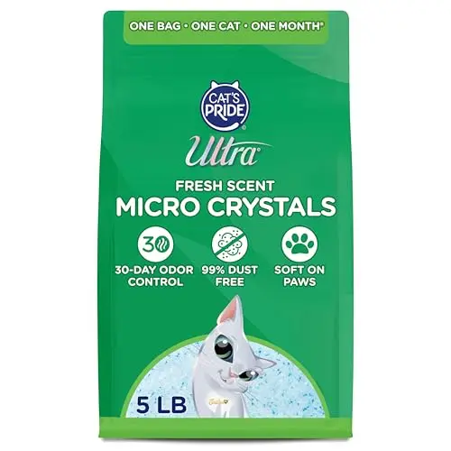 ULTRA Fresh Scented Micro Crystals Premium Cat Litter bag