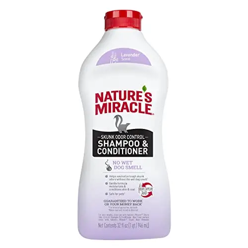 Nature's Miracle Skunk Odor Control Shampoo and Conditioner