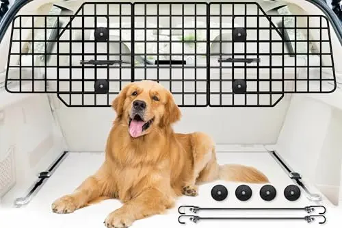 FEED GARDEN adjustable wire mesh dog car divider