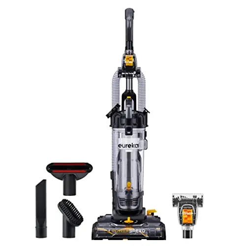 Eureka PowerSpeed upright vacuum cleaner on a carpet