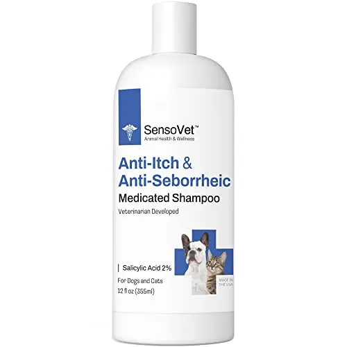 Sensovet Antiseborrheic Medicated Shampoo for dogs and cats