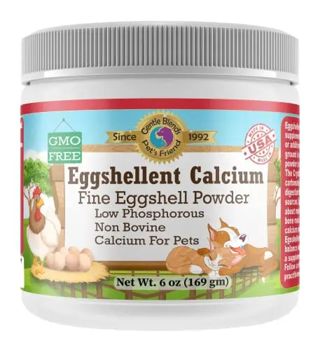 Pet's Friend Eggshellent Calcium eggshell powder for dogs and cats